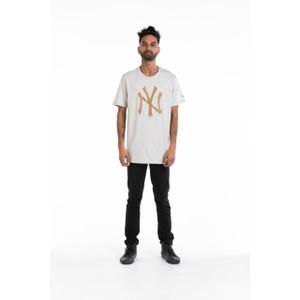 t-shirt-new-era-yankees-logo-beige