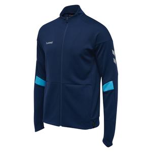 200013-8744-veste-zippee-hummel-tech-move-poly-bleu-fonce
