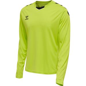 211461-5045-maillot-hummel-hmlcore-vert-citron