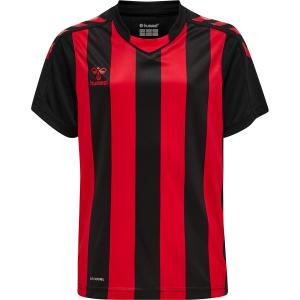 212642-2030-maillot-enfant-hummel-striped-noir-rouge