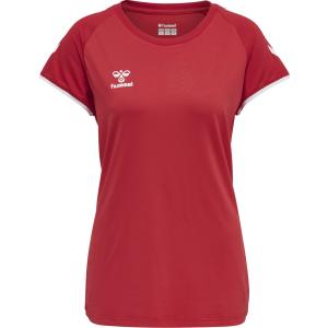 213924-3062-t-shirt-femme-hummel-hmlhmlcore-volley-stretch-rouge