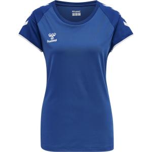 213924-7045-t-shirt-femme-hummel-hmlhmlcore-volley-stretch-bleu