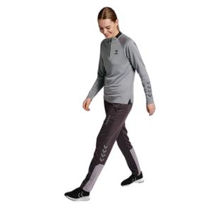 213937-1100-sweatshirt-demi-zip-femme-hummel-hmlgg12-action-orange