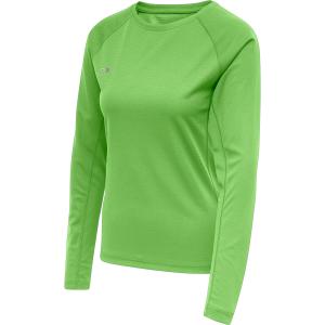 500103-6402-debardeur-manches-longues-femme-newline-core-running-vert-fluo