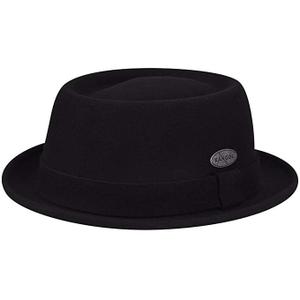 chapeau-kangol-litefelt-pork-pie-noir-blanc
