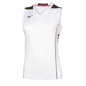 t-shirt-femme-mizuno-wom-hex-blanc-noir