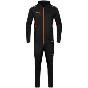 6821-h-807-veste-jako-a-capuche-challenge-noir-orange-fluo