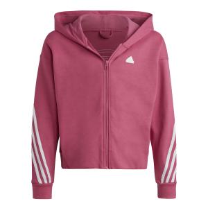 ic0119-sweatshirt-a-capuche-full-zip-fille-adidas-future-icons-3-stripes-rose