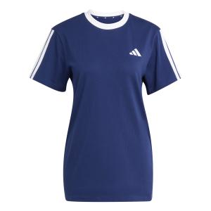 jv6764-t-shirt-loose-femme-adidas-essentials-3-stripes-dkblue