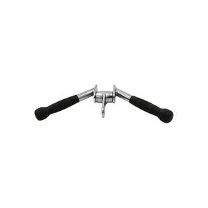 7801981-barres-en-v-pour-triceps-biceps-avec-grip-deportium-argente-noir-tu
