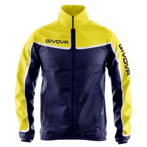 rj006-0407-veste-impermeable-avec-maille-enfant-givova-navy-blue-amarillo-blue