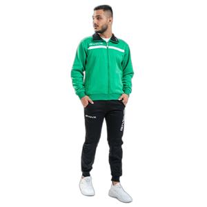 tt012-1310-survetement-zippe-polaire-givova-one-verde-black