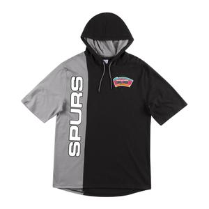 sweat-a-capuche-manches-courtes-san-antonio-spurs-split