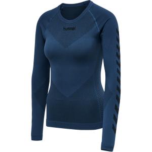 202645-7642-maillot-manches-longues-femme-hummel-first-bleu