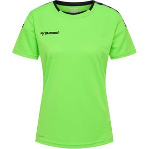 204921-6750-maillot-hummel-femme-hmlauthentic-poly-hml-vert-fluo