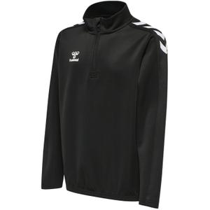 211480-2042-sweatshirt-demi-zip-enfant-hummel-core-xk-black