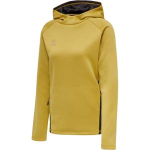 211578-9036-sweatshirt-a-capuche-femme-hummel-cima-xk-gold