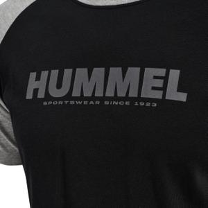 212873-2393-t-shirt-hummel-legacy-blocked-black-grey-melange