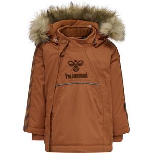 215077-8004-veste-impermeable-a-capuche-bebe-fille-hummel-jessie-tex-marron