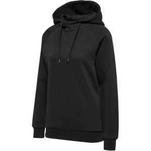 215100-2001-sweatshirt-a-capuche-femme-hummel-red-heavy-black