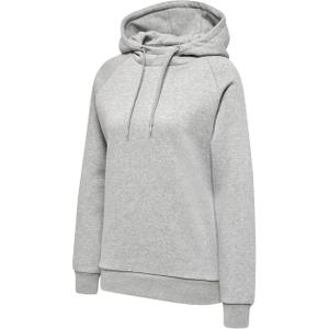 215100-2006-sweatshirt-a-capuche-femme-hummel-red-heavy-grey