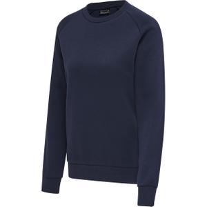 215103-7026-sweatshirt-femme-hummel-red-classic-marine