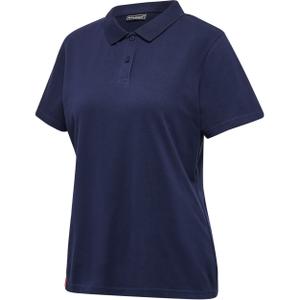 215115-7026-polo-femme-hummel-red-classic-blue