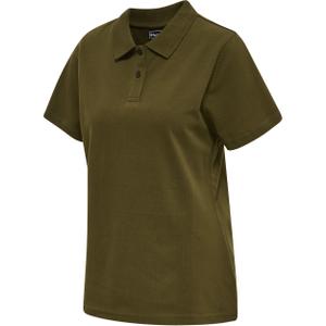 215115-6086-polo-femme-hummel-red-classic-green