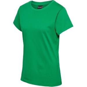 215121-6235-t-shirt-femme-hummel-red-basic-green-green