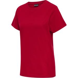 215121-3365-t-shirt-femme-hummel-red-basic-red