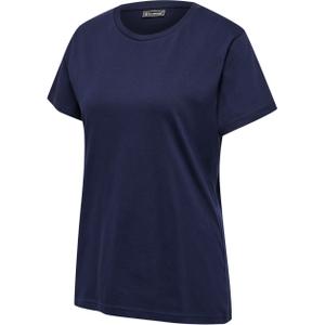 215124-7026-t-shirt-femme-hummel-red-heavy-blue-blue