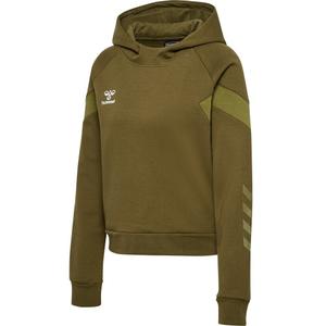 220296-6599-sweatshirt-a-capuche-femme-hummel-travel-green