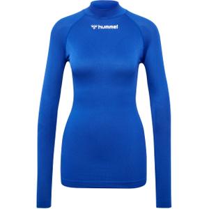 225527-7045-t-shirt-manches-longues-col-fume-hummel-comfort-2-0-true-blue