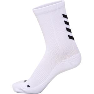 226911-9124-chaussettes-enfant-hummel-essential-white-black
