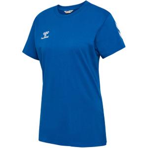 234570-7045-t-shirt-femme-hummel-go-2-0-chevron-true-blue
