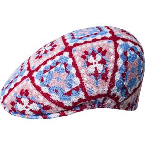 k3605-sm615-beret-kangol-arts-crafts-504-scarlet-multi