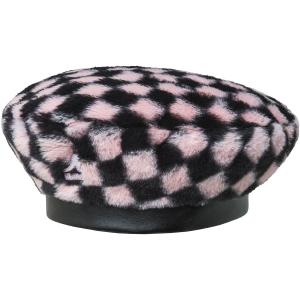 k4369-pc629-beret-fausse-fourrure-femme-kangol-pepto-check