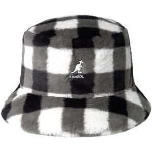 k4370-bc020-bob-fausse-fourrure-kangol-black-check