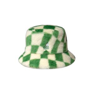 k4370-gc307-bob-en-fausse-fourrure-kangol-green-check