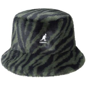 k4370-oz300-bob-fausse-fourrure-kangol-olive-zebra
