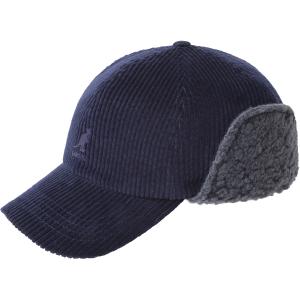 k5470-hi501-casquette-de-baseball-velours-avec-cache-oreilles-kangol-hazy-indigo