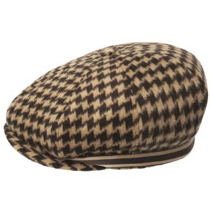 k5472-br204-beret-kangol-block-zig-driving-brown