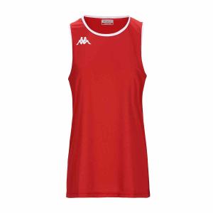331g38w-a01-maillot-sans-manches-femme-kappa-danca-red-white
