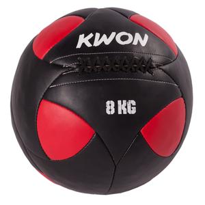 4080480-medecine-ball-kwon-noir-rouge-8-kg