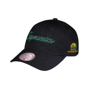 6luxmm20007-ssublck-casquette-de-baseball-mitchell-ness-foundation-script-seattle-supersonics-black-black-tu