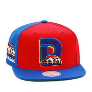 6mussh21299-dnurdry-casquette-snapback-denver-nuggets-rear-script-deadstock-hwc-red-blue-tu