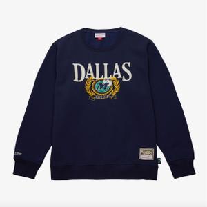 fcpo6110-dmayypppnavy-polaire-dallas-mavericks-collegiate-crew-navy