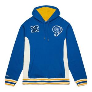fphd5513-laryyppproya-sweatshirt-a-capuche-mitchell-ness-los-angeles-rams-nfl-team-legacy-french-terry-blue