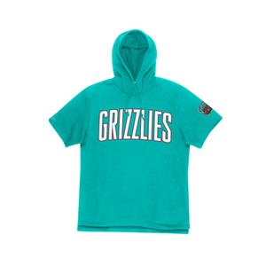 hdssaj19074-vgrteal-sweatshirt-a-capuche-manches-courtes-mitchell-ness-gameday-vancouver-grizzlies-grizzlies-teal