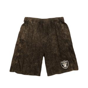 shormi19046-laiblck-short-los-angeles-raiders-nfl-quintessential-acid-wash-black